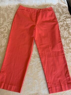 Talbots Coral Stretch Pants